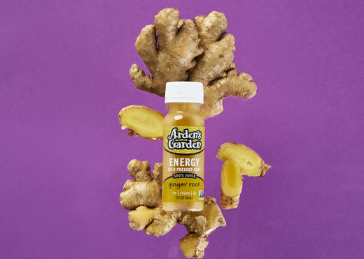 Arden's Garden ginger root shots