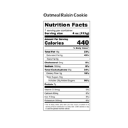 Oatmeal Raisin Pecan Cookie